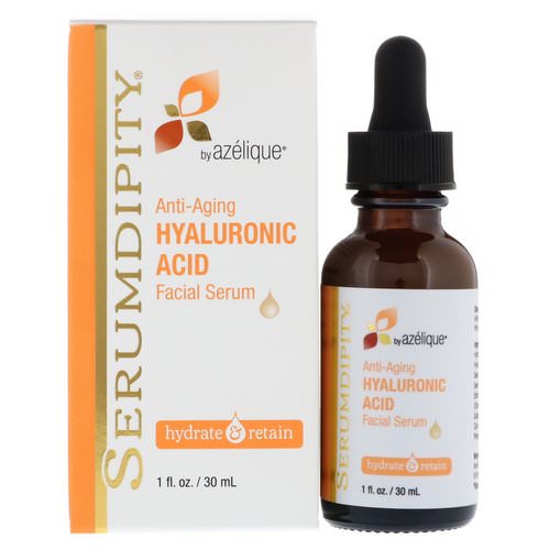 Azelique, Serumdipity, Anti-Aging Hyaluronic Acid, Facial Serum, 1 fl oz (30 ml) Review