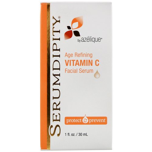 Azelique, Serumdipity, Age Refining Vitamin C Facial Serum, 1 fl oz (30 ml) Review