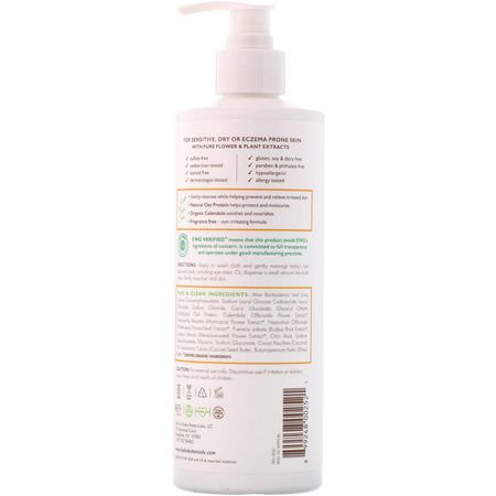 Shower Gel, Baby Body Wash, Body Wash, Allt-I-Ett-Babyschampo: Babo Botanicals, Sensitive Baby, Shampoo & Wash, Fragrance Free, 16 fl oz (473 ml)