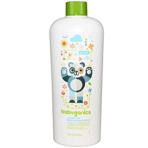 BabyGanics, Alcohol-Free,Foaming Hand Sanitizer, Eco Refill, Fragrance-Free, 16 fl oz (473 ml) Review