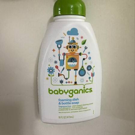 BabyGanics Baby Dish Soaps Dish Utensil Cleaners