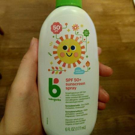 BabyGanics Baby Sunscreen Body Sunscreen - Solskyddsmedel För Kropp, Badkar, Solskyddsmedel För Baby
