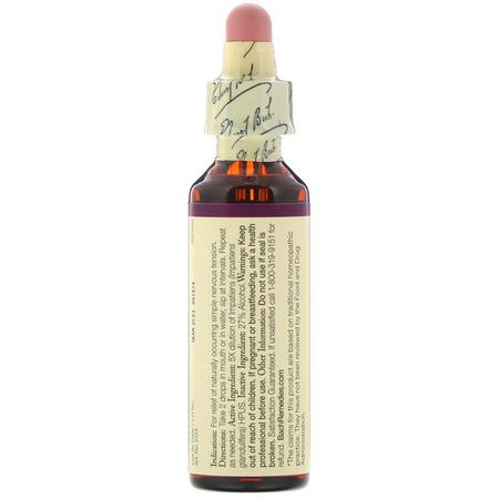 Homeopati, Blomma, Örter: Bach, Original Flower Remedies, Impatiens, 0.7 fl oz (20 ml)
