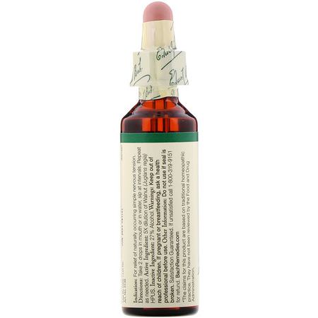 Homeopati, Blomma, Örter: Bach, Original Flower Remedies, Walnut, 0.7 fl oz (20 ml)