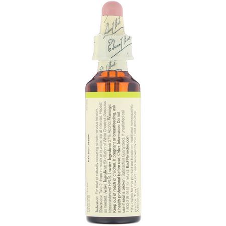 Homeopati, Blomma, Örter: Bach, Original Flower Remedies, White Chestnut, 0.7 fl oz (20 ml)