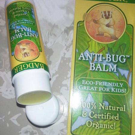 Badger Company, Organic Anti-Bug Balm, 1.5 oz (42 g)