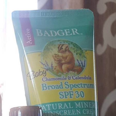 Badger Company Baby Sunscreen Body Sunscreen - Solskyddsmedel För Badkar, Badkar, Solskyddsmedel För Baby