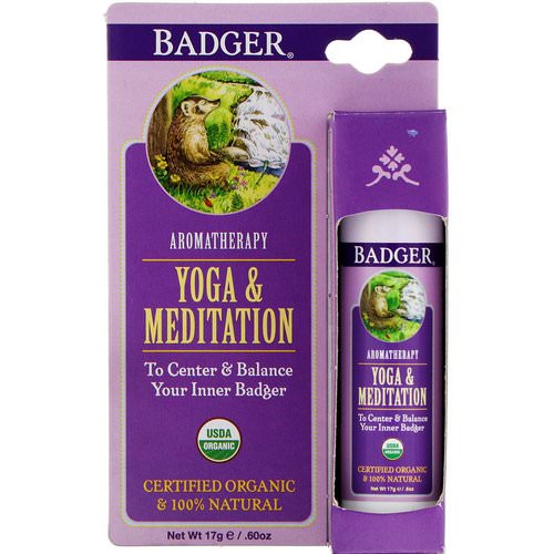 Badger Company, Yoga & Meditation, Cedarwood & Mandarin, .60 oz (17 g) Review