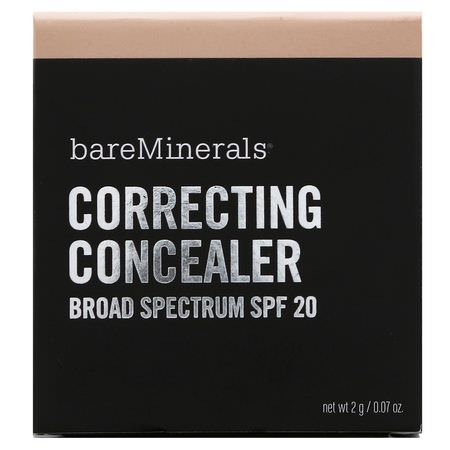 Concealer, Face, Makeup: Bare Minerals, Correcting Concealer, SPF 20, Light 1, 0.07 oz (2 g)