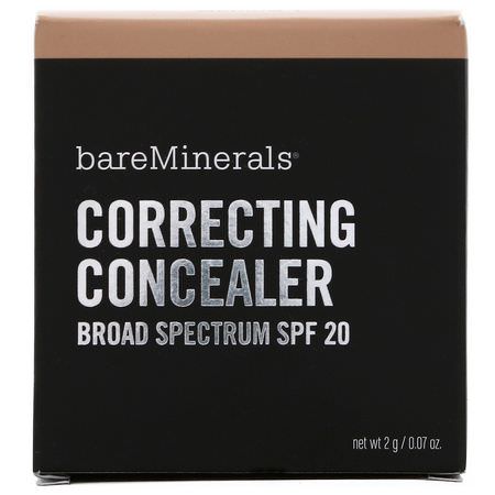 Concealer, Face, Makeup: Bare Minerals, Correcting Concealer, SPF 20, Medium 1, 0.07 oz (2 g)