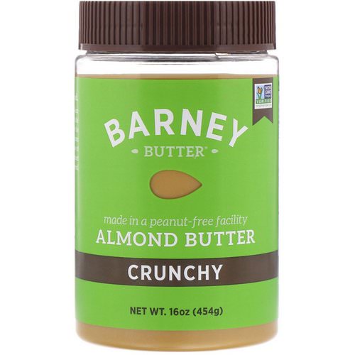 Barney Butter, Almond Butter, Crunchy, 16 oz (454 g) Review