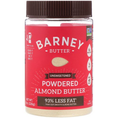 Barney Butter, Powdered Almond Butter, Unsweetened, 8 oz (226 g) Review