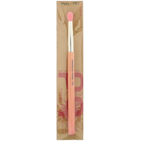 Makeupborstar, Skönhet: Bdellium Tools, Pink Bambu Series, Eyes 781, 1 Crease Brush