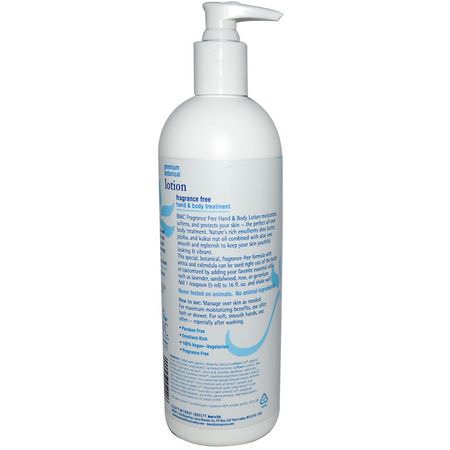 Lotion, Bad: Beauty Without Cruelty, Fragrance Free Lotion, 16 fl oz (473 ml)