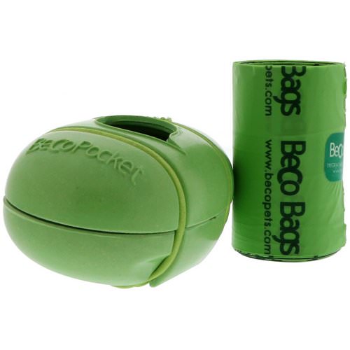Beco Pets, Beco Pocket, The Eco-Friendly Bag Dispenser, Green, 1 Beco Pocket, 15 Bags Review