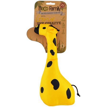 Husdjurleksaker, Husdjur: Beco Pets, The Eco-Friendly Plush Toy, For Dogs, George The Giraffe, 1 Toy