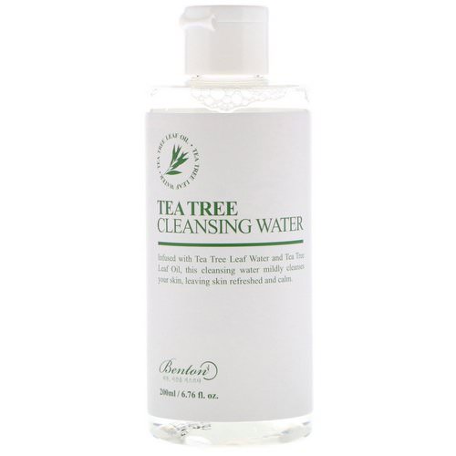 Benton, Tea Tree Cleansing Water, 6.76 fl oz (200 ml) Review