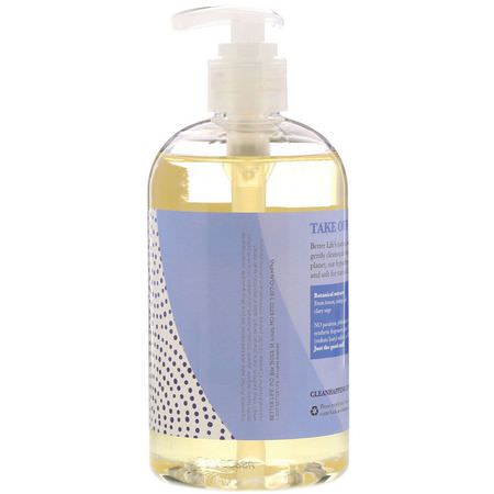 Rengöringsmedel, Ansikts Tvätt, Skrubba, Ton: Better Life, Naturally Skin-Soothing Soap, Clary Sage, 12 oz (354 ml)