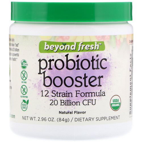 Beyond Fresh, Probiotic Booster, 12 Strain Formula, Natural Flavor, 20 Billion CFU, 2.96 oz (84 g) Review