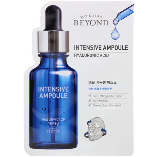 Beyond, Intensive Ampoule, Hyaluronic Acid Mask, 1 Mask Review