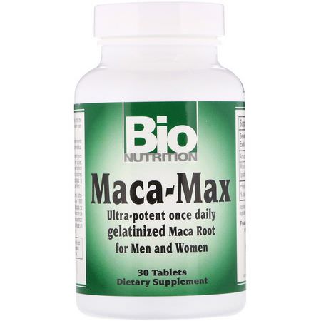 Bio Nutrition Maca - Maca, Homeopati, Örter