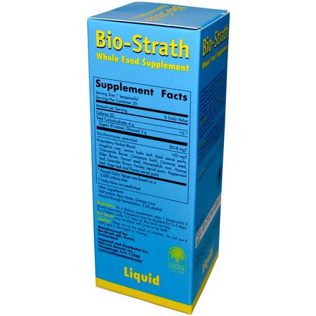 Örter, Homeopati, Örter: Bio-Strath, Whole Food Supplement, Stress & Fatigue Formula, 3.4 fl oz (100 ml) Liquid