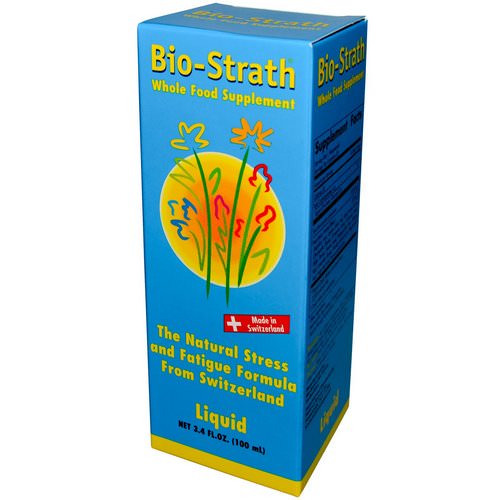Bio-Strath, Whole Food Supplement, Stress & Fatigue Formula, 3.4 fl oz (100 ml) Liquid Review