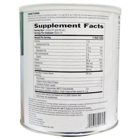 Växtbaserat, Växtbaserat Protein, Idrottsnäring: Biochem, 100% Vegan Protein, Vanilla Flavor, 1.42 lbs (648 g)