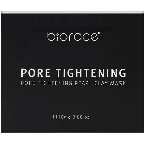Biorace, Pore Tightening, Pearl Clay Mask, 3.88 oz (110 g) Review