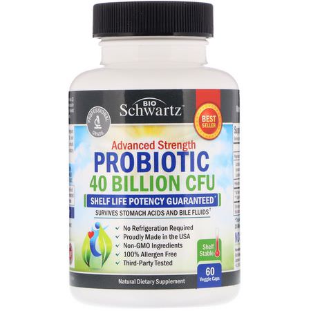 BioSchwartz Probiotic Formulas - Probiotika, Matsmältning, Kosttillskott