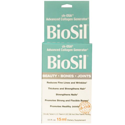 BioSil by Natural Factors, ch-OSA Advanced Collagen Generator, 0.5 fl oz (15 ml) Review