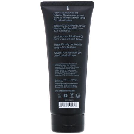 Rengöringsmedel, Ansikts Tvätt, Rengöringsmedel, Hudvård: Blackwood For Men, Cooling Clay Facial Wash, For Men, 7.41 oz (210 g)
