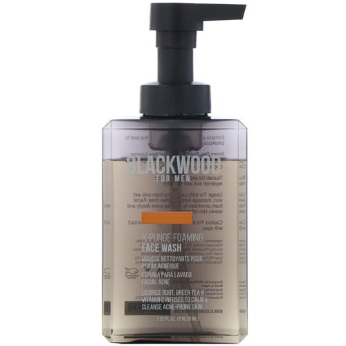 Blackwood For Men, X-Punge, Foaming Face Wash, For Men, 7.32 fl oz (216.35 ml) Review
