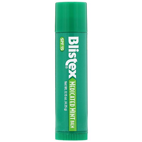 Blistex, Lip Protectant/Sunscreen, SPF 15, Medicated Mint Balm, .15 oz (4.25 g) Review