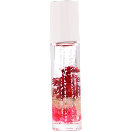 Läppglans, Läppar, Makeup, Skönhet: Blossom, Roll-On Scented Lip Gloss, Strawberry, 0.20 fl oz (5.9 ml)