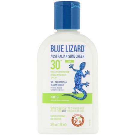 Blue Lizard Australian Sunscreen Baby Sunscreen Body Sunscreen - Solskyddsmedel För Badkar, Badkar, Solskyddsmedel För Baby