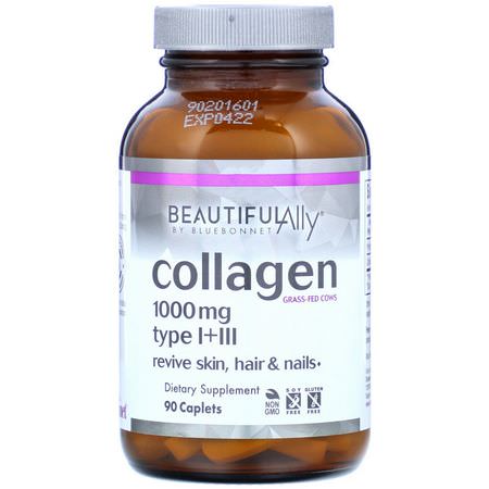 Bluebonnet Nutrition Collagen Supplements - Kollagentillskott, Fog, Ben, Tillskott