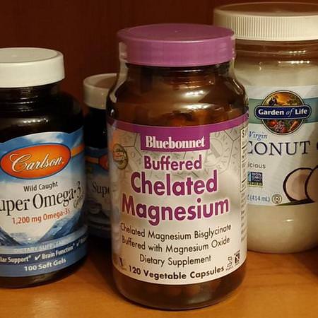 Bluebonnet Nutrition Magnesium, Mineraler, Kosttillskott