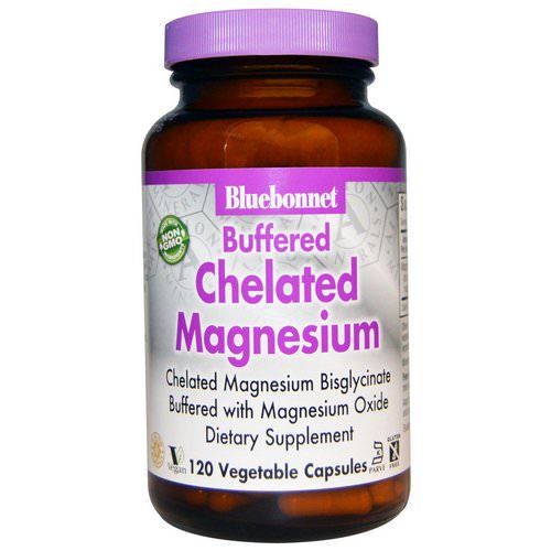 Bluebonnet Nutrition, Buffered Chelated Magnesium, 120 Veggie Caps Review
