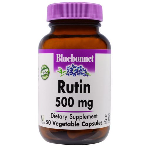 Bluebonnet Nutrition, Rutin, 500 mg, 50 Veggie Caps Review
