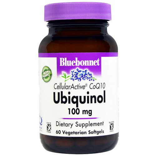 Bluebonnet Nutrition, Ubiquinol, Cellular Active CoQ10, 100 mg, 60 Veggie Softgels Review
