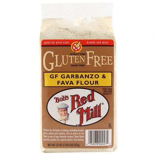 Bob's Red Mill, GF Garbanzo & Fava Flour, 22 oz (623 g) Review