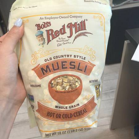 Bob's Red Mill Muesli Hot Cereals - Varmt Spannmål, Müsli, Frukostmat, Spannmål