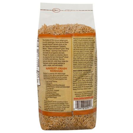Bröd, Säd, Ris, Pasta: Bob's Red Mill, Organic Kamut, Whole Grain, 24 oz (680 g)