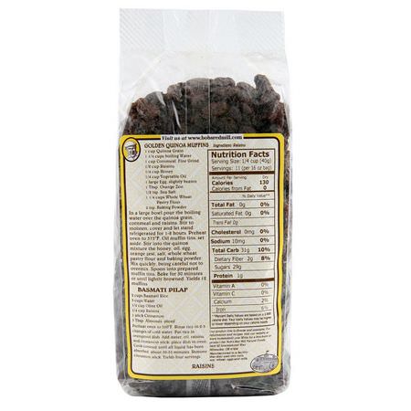 Russin, Superfood: Bob's Red Mill, Sun Dried Raisins, 16 oz (453 g)