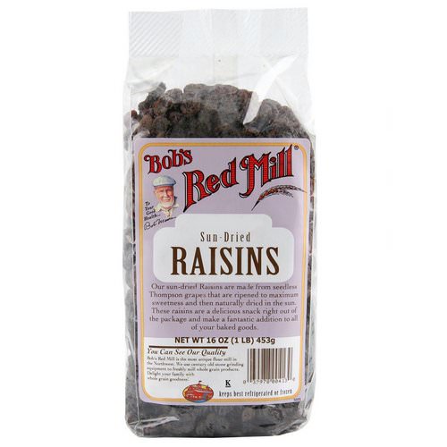 Bob's Red Mill, Sun Dried Raisins, 16 oz (453 g) Review