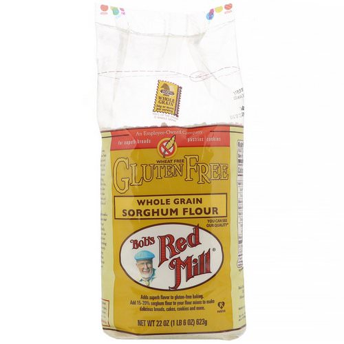 Bob's Red Mill, Whole Grain Sorghum Flour, Gluten Free, 22 oz (623 g) Review