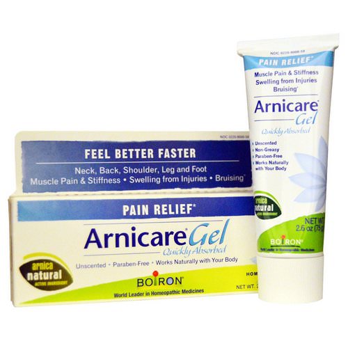 Boiron, Arnicare Gel, Pain Relief, Unscented, 2.6 oz (75 g) Review