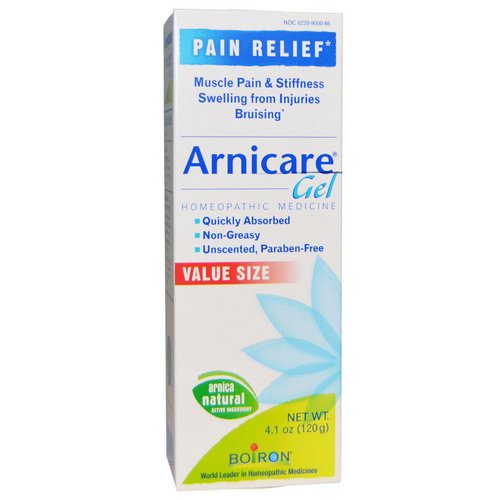 Boiron, Arnicare Gel, Pain Relief, Unscented, 4.1 oz (120 g) Review