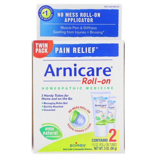 Boiron, Arnicare Roll-on, Pain Relief, 2 Tubes, 1.5 oz Each Review